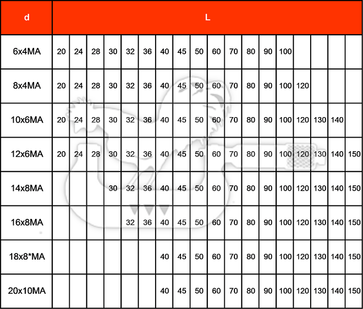 Spina DIN 7979